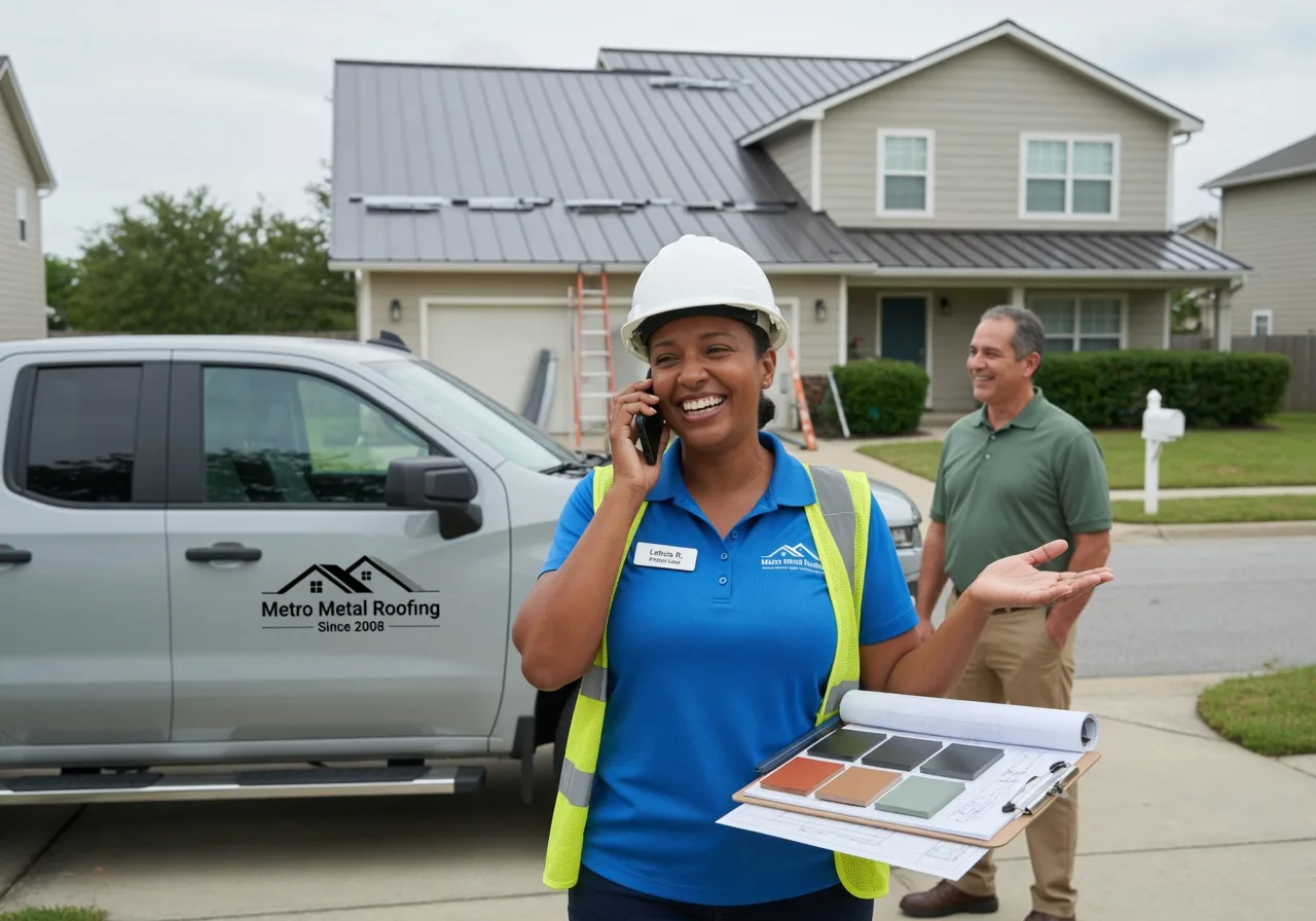Storm Damage Metal Roof Repair in Highland Home, AL